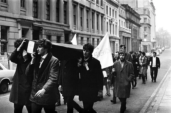 St Patricks Day March, Birmingham, 16th March 1969