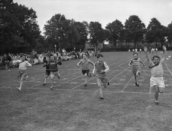St Philips Boys School annual sports day June 1950
