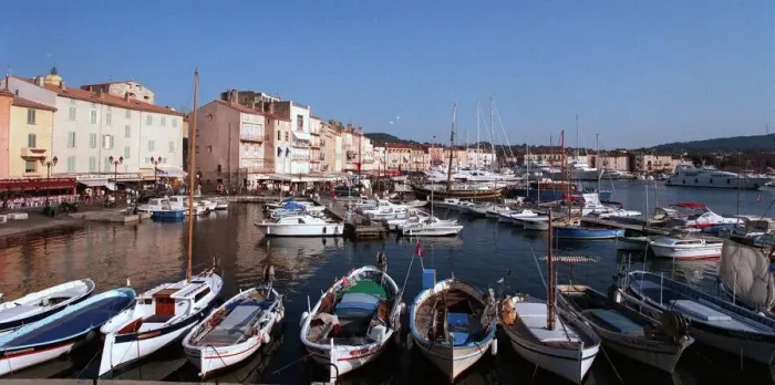 Framed Print : St tropez habour, Southern France Framed Print : St tropez habour, Southern France