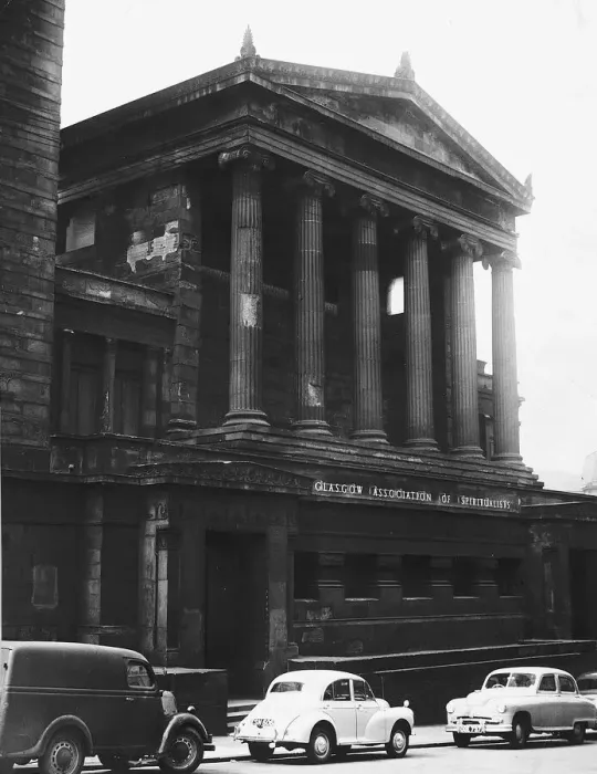 Framed Print : St Vincent Street Church front Victorian Glasgow street scene Glasgow Association of Framed Print : St Vincent Street Church front Victorian Glasgow street scene Glasgow Association of