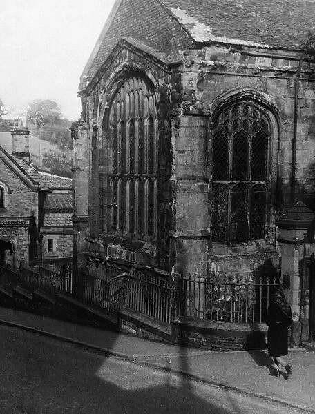 St Winefrides Well Shrine in Holywell, Flintshire, Wales, 15th December 1949