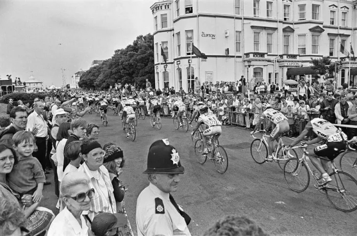 Framed Print : Stage Four of the Tour de France from Dover to Brighton Framed Print : Stage Four of the Tour de France from Dover to Brighton