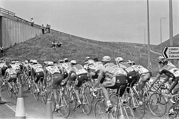 Stage Four of the Tour de France from Dover to Brighton