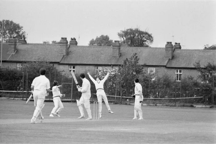 Framed Print : Standard v Alvis, Works League Cricket Match at Standard Cricket Ground. Tanners Lane Framed Print : Standard v Alvis, Works League Cricket Match at Standard Cricket Ground. Tanners Lane