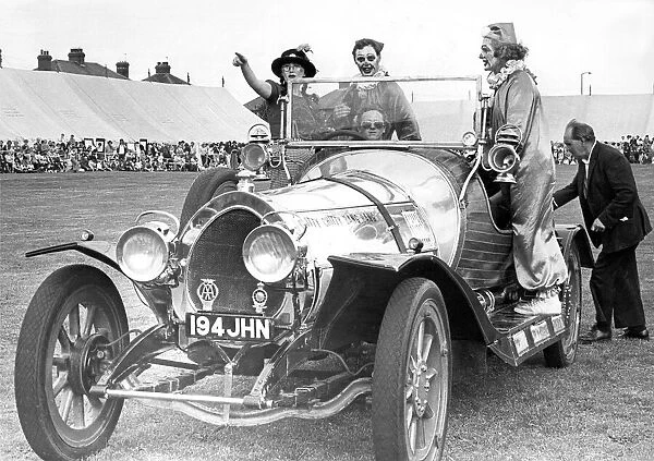 One of the star attractions at this fair in Sunderland was the Chitty Chitty Bang Bang