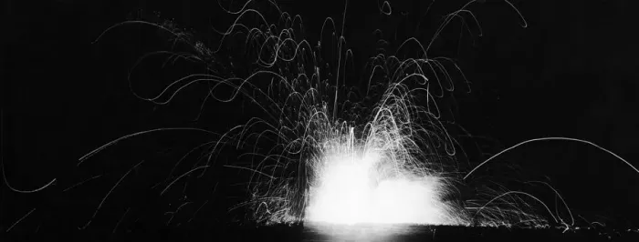 Framed Print : A star shell seen here bursting at night near our lines on the Somme. 30th March 1916 Framed Print : A star shell seen here bursting at night near our lines on the Somme. 30th March 1916