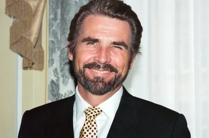Framed Print : The stars of Voice from the Heart'in London. James Brolin. 12th July 1988