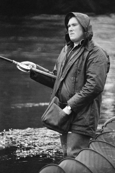 Framed Print : Start of Fishing Season, Reading, June 1980 Framed Print : Start of Fishing Season, Reading, June 1980