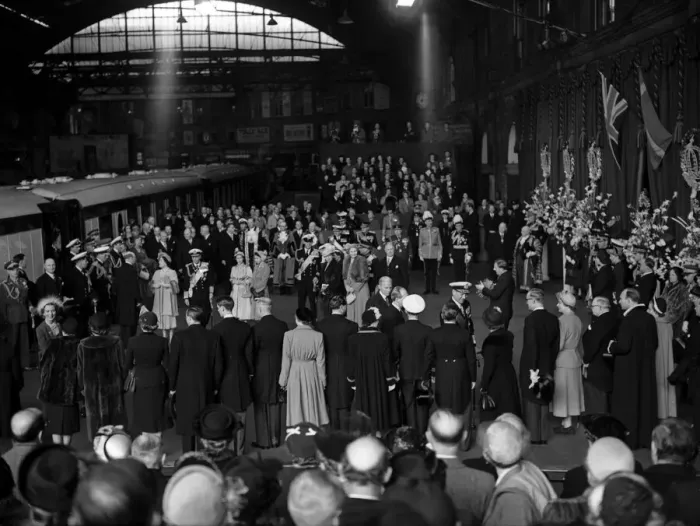 Framed Print : The state visit of King Frederick IX and Queen Ingrid of Denmark Framed Print : The state visit of King Frederick IX and Queen Ingrid of Denmark
