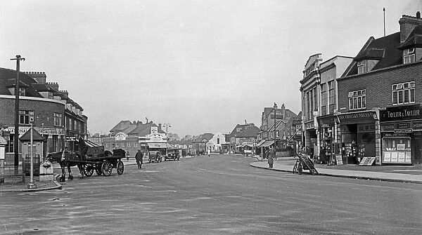 Station Road, Hayes town, Circa 1935