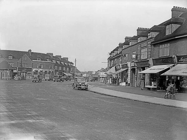 Station Road, Hayes town, Circa 1935