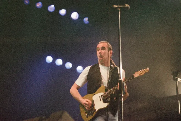 Framed Print : Status Quo in concert at the NEC in Birmingham, 11th December 1990. Our Picture Shows Framed Print : Status Quo in concert at the NEC in Birmingham, 11th December 1990. Our Picture Shows