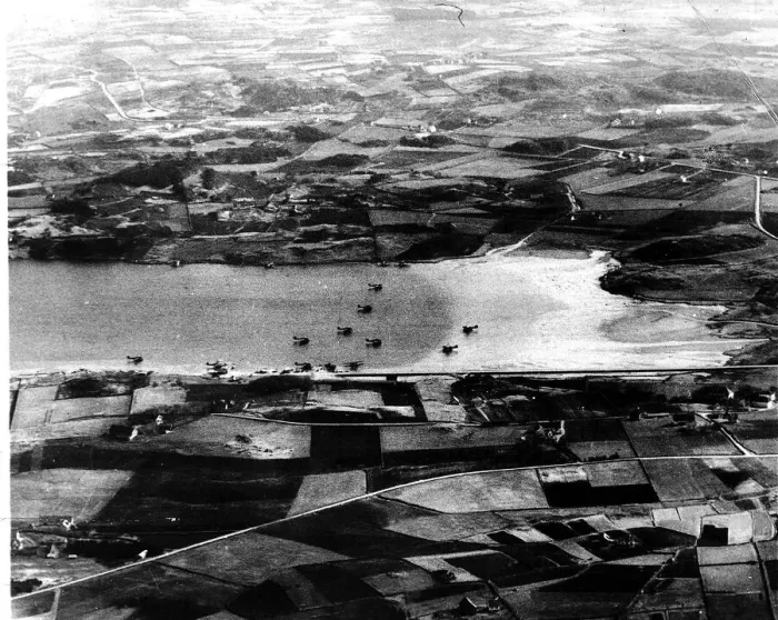 Framed Print : Stavangar air base Norway WW2 April 1940 Framed Print : Stavangar air base Norway WW2 April 1940
