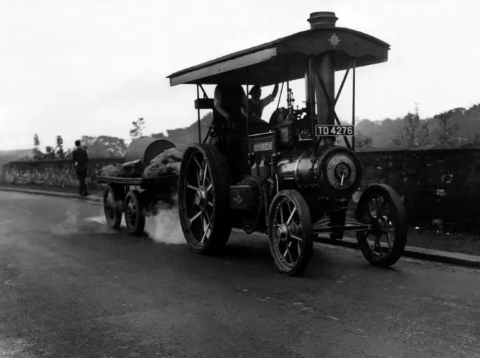 Framed Print : Full steam ahead for a traction engine rally, are Mr H Beethorpe Framed Print : Full steam ahead for a traction engine rally, are Mr H Beethorpe