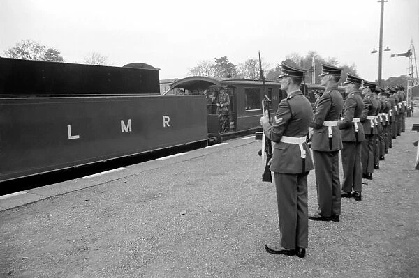 The last steam train to run at the Army depot at Longmoor