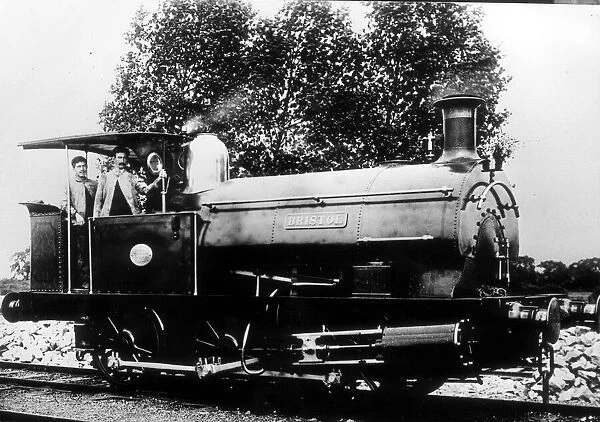 Steam trains, a Victorian saddle tank engine made by Fox-Walker