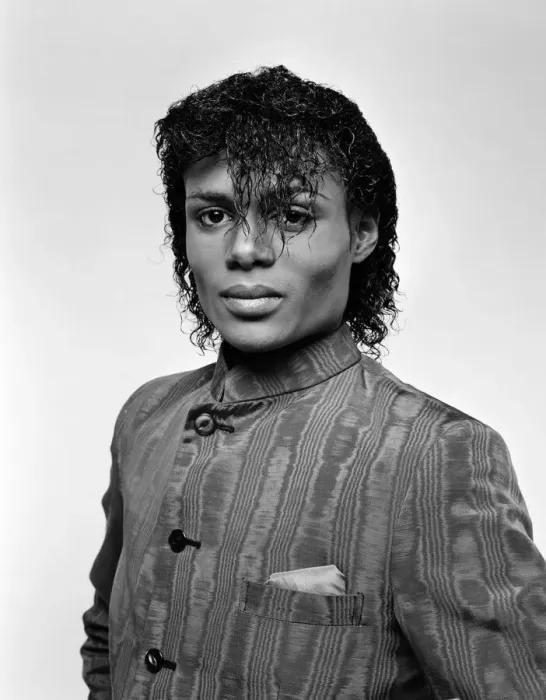 Framed Print : Stedman Pearson of pop group Five Star. December 1984