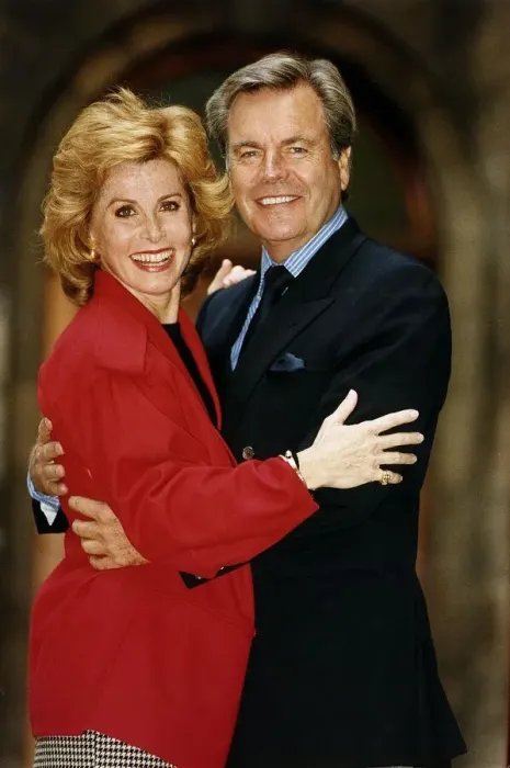 Framed Print : Stephanie Powers Actress with Actor Robert Wagner who both star in Framed Print : Stephanie Powers Actress with Actor Robert Wagner who both star in