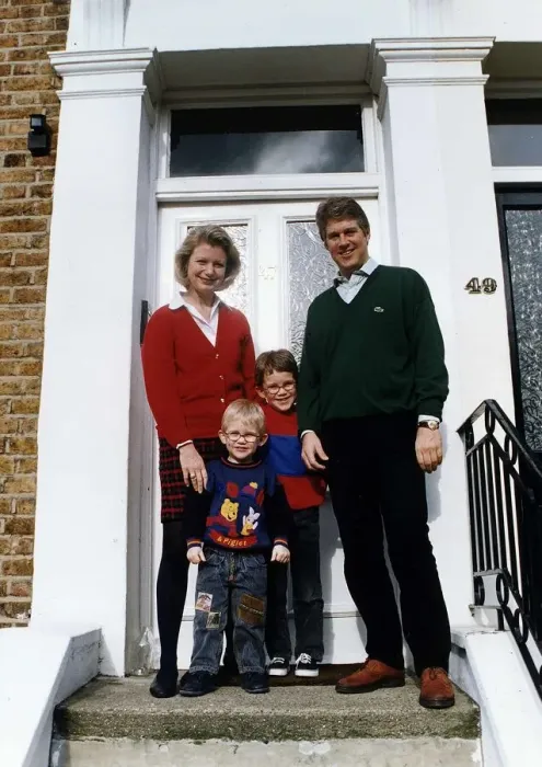 Framed Print : Stephen Cole former Sky TV presenter and his wife Anne Marie bought a house in Ealing in Framed Print : Stephen Cole former Sky TV presenter and his wife Anne Marie bought a house in Ealing in
