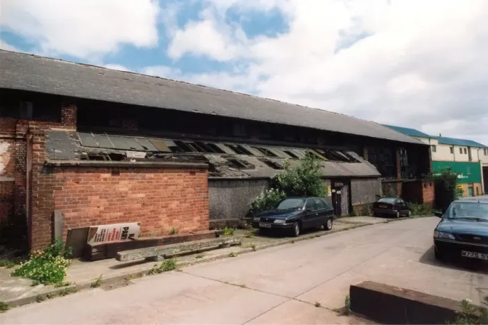 Framed Print : The Stephenson Works, South Street, Newcastle on 9th June 1998