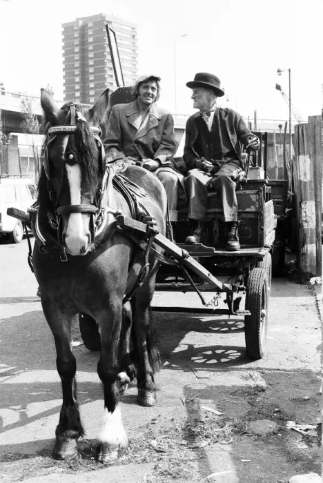 Framed Print : Steptoe and Son actors enjoy a pint in local pub, during break in filming of the BBC Framed Print : Steptoe and Son actors enjoy a pint in local pub, during break in filming of the BBC