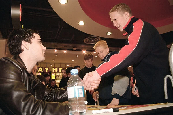 The Stereophonics album signing at The Virgin Megastore in Cardiff, Wales