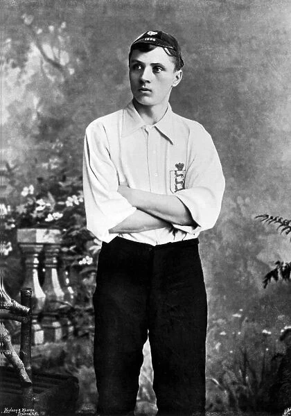 Steve Bloomer, Derby County and England footballer. Pictured circa 1905