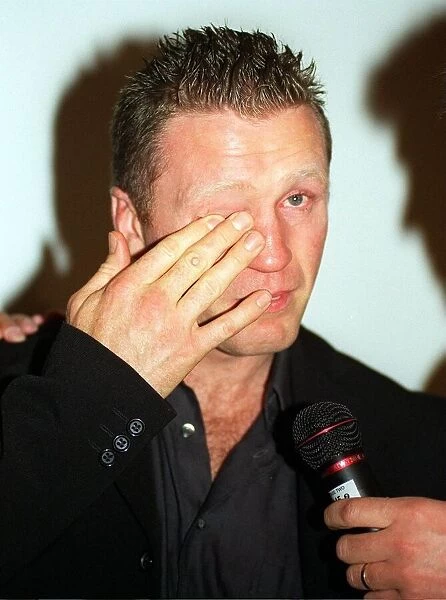 Steve Collins WBO Champion after announcing retirement in London