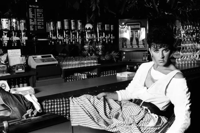 Framed Print : Steve Strange at Camden Palace club, London. 23rd June 1982