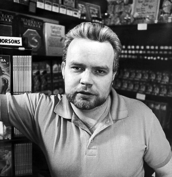 Steven Culbert, Coventry Psychic and author, pictured at his shop