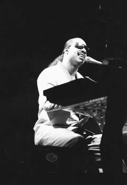 Framed Print : Stevie Wonder at the NEC Arena, Birmingham, England, 25th May 1989 Framed Print : Stevie Wonder at the NEC Arena, Birmingham, England, 25th May 1989