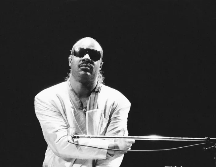 Framed Print : Stevie Wonder at the NEC Arena, Birmingham, England, 25th May 1989 Framed Print : Stevie Wonder at the NEC Arena, Birmingham, England, 25th May 1989