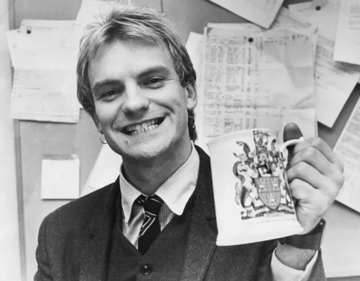 Framed Print : Sting, born and bred on Tyneside, was guest of honour at a ceremony for Duke of Edinburgh Framed Print : Sting, born and bred on Tyneside, was guest of honour at a ceremony for Duke of Edinburgh