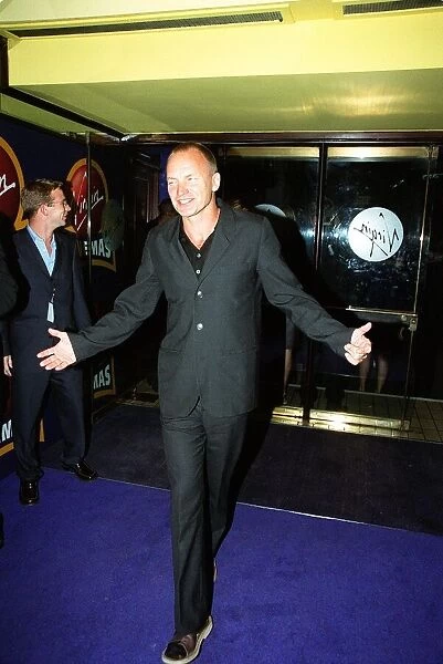 Sting Singer  /  Actor August 98 Arriving for the premiere of Lock Stock And Two