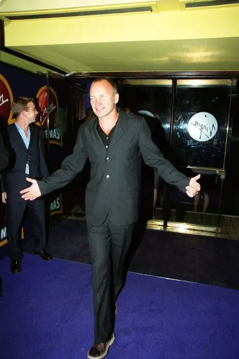 Framed Print : Sting Singer / Actor August 98 Arriving for the premiere of Lock Stock And Two Framed Print : Sting Singer / Actor August 98 Arriving for the premiere of Lock Stock And Two