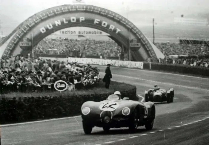 Framed Print : Stirling Moss 7. 11 / 06 / 01Filer of Stirling Moss at the wheel of Jaguar C type Framed Print : Stirling Moss 7. 11 / 06 / 01Filer of Stirling Moss at the wheel of Jaguar C type