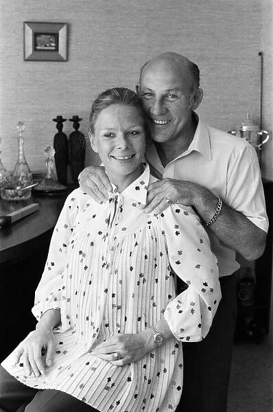 Stirling Moss and his wife Susie. 22nd May 1980