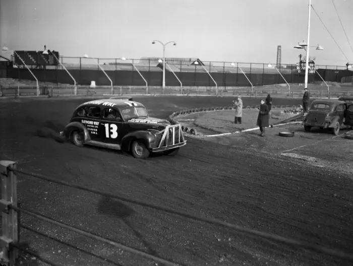 Framed Print : Stock Car Racing, practice session, New Cross Stadium, Hornshay Street, Old Kent Road Framed Print : Stock Car Racing, practice session, New Cross Stadium, Hornshay Street, Old Kent Road