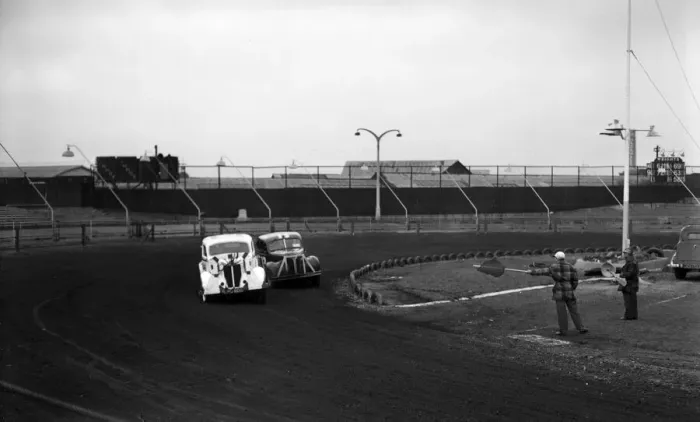 Framed Print : Stock Car Racing, practice session, New Cross Stadium, Hornshay Street, Old Kent Road Framed Print : Stock Car Racing, practice session, New Cross Stadium, Hornshay Street, Old Kent Road