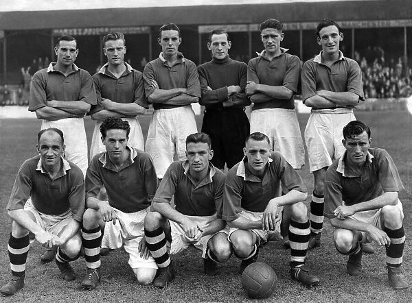 Stockport County A.F.C. 1949-50. Left to Right Back Row- Kenny... Finney... Glover