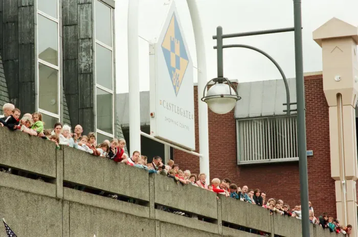 Framed Print : Stockton Festival Community Carnival, 1st August 1998. Castlegate Shopping Centre