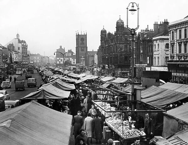 Stockton Market, 13th May 1962