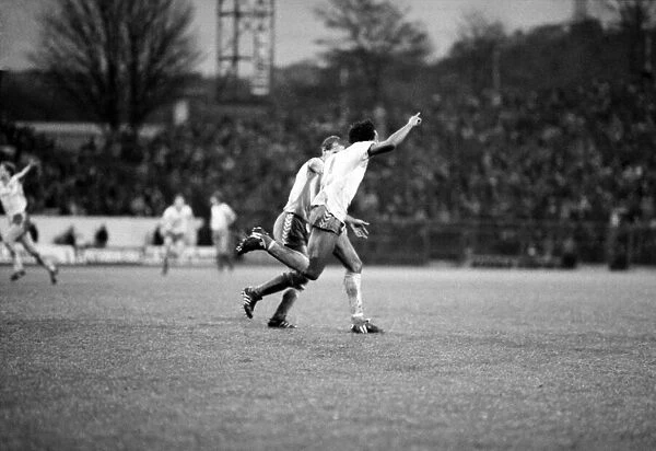 Stoke 0 v. Liverpool 1. November 1984 MF18-11-059