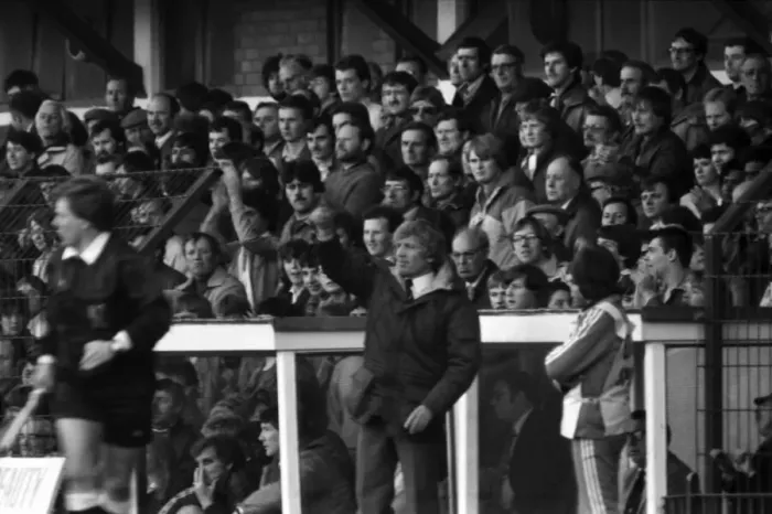 Framed Print : Stoke 0 v. Sunderland 1. April 1982 MF06-28-014 Local Caption Division 1 Football Framed Print : Stoke 0 v. Sunderland 1. April 1982 MF06-28-014 Local Caption Division 1 Football