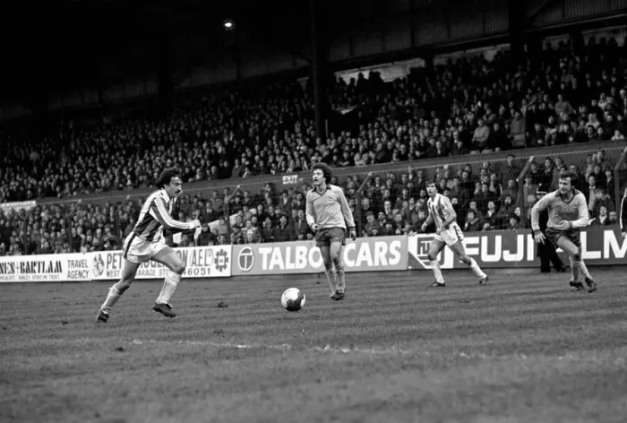 Framed Print : Stoke 1 v. Arsenal 1. Division One Football. Febuary 1981 MF01-23-017 Framed Print : Stoke 1 v. Arsenal 1. Division One Football. Febuary 1981 MF01-23-017
