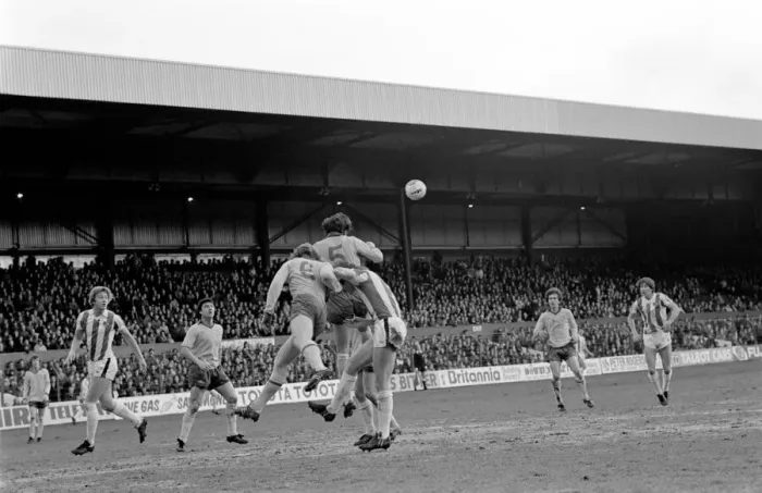 Framed Print : Stoke 1 v. Arsenal 1. Division One Football. Febuary 1981 MF01-23-008 Framed Print : Stoke 1 v. Arsenal 1. Division One Football. Febuary 1981 MF01-23-008