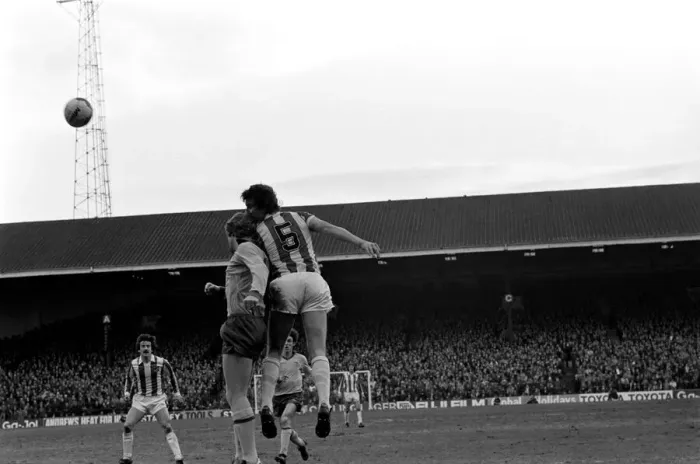 Framed Print : Stoke 1 v. Arsenal 1. Division One Football. Febuary 1981 MF01-23-024