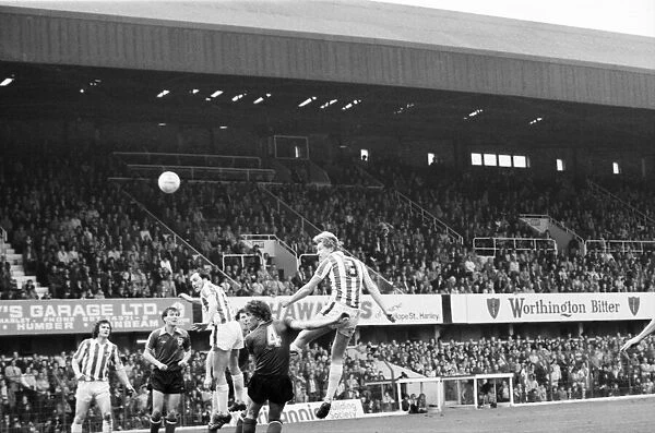 Stoke City 2 v. Sunderland 0. Division One Football. April 1981 MF02-18-095