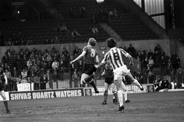 Stoke City 2 v. Sunderland 0. Division One Football. April 1981 MF02-18-018
