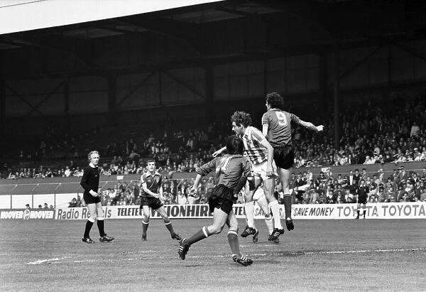 Stoke City 2 v. Sunderland 0. Division One Football. April 1981 MF02-18-004